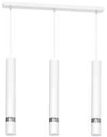 Lampa wisząca JOKER WHITE/CHROME 3xGU10