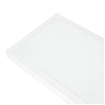 Panel LED BRISBANE 36W 30x120 4000K biały Kobi Premium