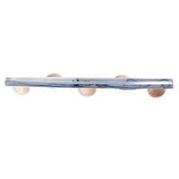 Milagro - Lampa sufitowa SFERA WOOD 5xE14
