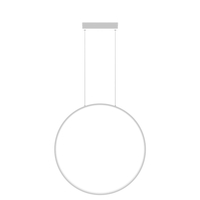 Lampa wisząca Mirror S biała LED 3000K
