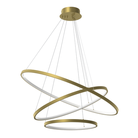 Milagro - Lampa wisząca ROTONDA GOLD 93W LED