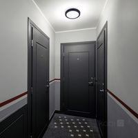 Plafon z czujnikiem ruchu LED NAIROS G2 18W 3CCT LX IP65 czarny Kobi Premium