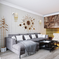 Milagro - Kinkiet ALMERIA WHITE/GOLD 1xE27