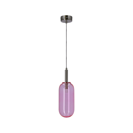 LAMPA WISZĄCA FIUGGI 1 RÓŻOWY