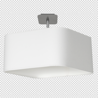 Milagro - Lampa podsufitowa NAPOLI WHITE/CHROME 1xE27