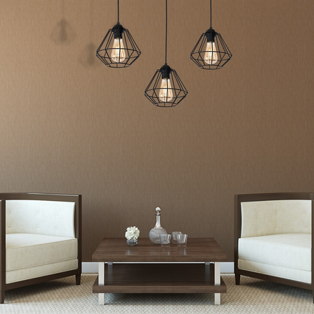 Milagro - Lampa wisząca COLIN BLACK 3xE27