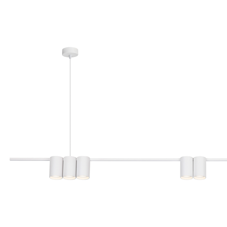 Milagro - Lampa wisząca (listwa) GENESIS WHITE 7xGU10