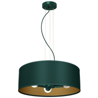 Milagro - Lampa wisząca VERDE GREEN 3xE27