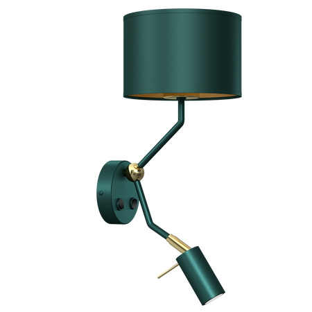 Milagro - Kinkiet VERDE GREEN + 1x mini GU10