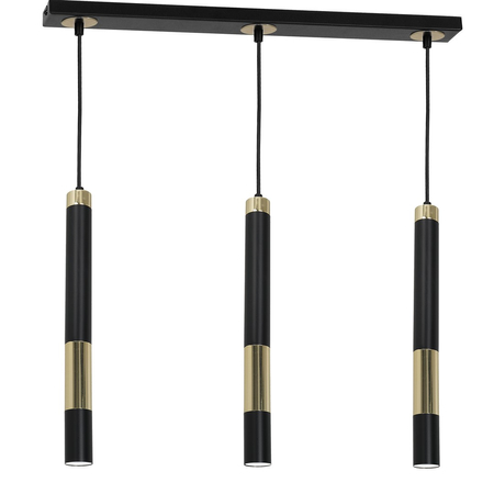 Milagro - Lampa wisząca DALLAS GOLD 3x miniGU10
