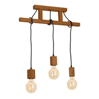 Milagro - Lampa Wisząca JACK 3xE27 Dąb