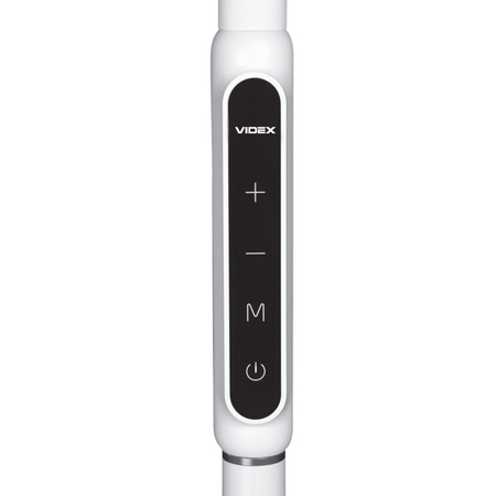 Lampa LED 2w1 podłogowa biurkowa biała 12W 3 barwy VLE-TF07W