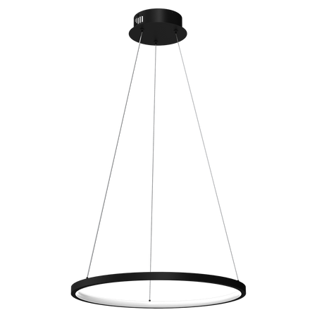 Milagro - Lampa wisząca ROTONDA BLACK 27W LED