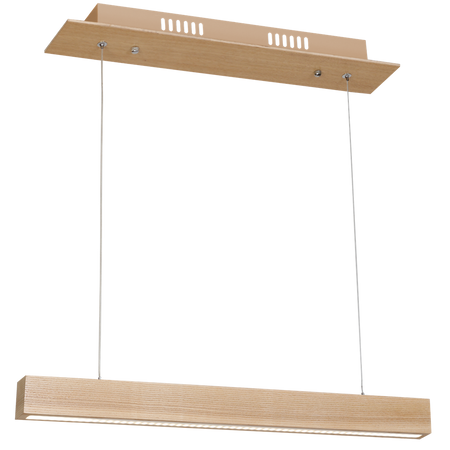 Milagro - Lampa Wisząca TIMBER 12W LED
