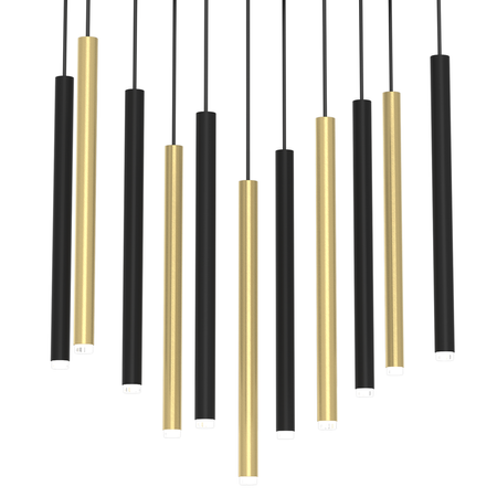 Milagro - Lampa wisząca MONZA BRASS 11xG9 max 8W LED