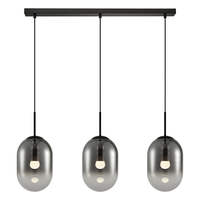 Milagro - Lampa wisząca ALIAS BLACK 3xE14