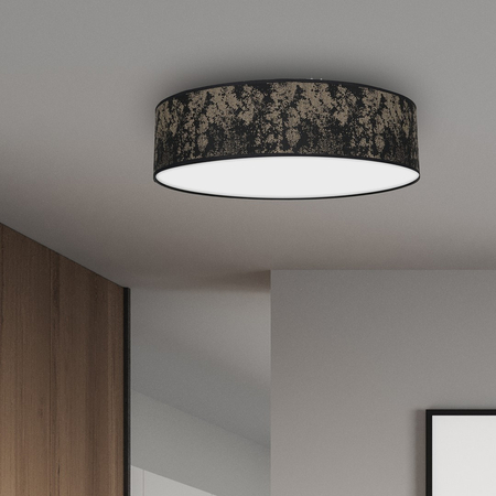 Milagro - Lampa Sufitowa SATINO GOLD 3xE27 Ø50cm