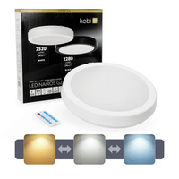 Plafon z czujnikiem ruchu LED NAIROS G2 24W 3CCT LX IP65 biały Kobi Premium