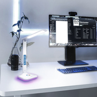 Lampka biurkowa LED 5W wielofunkcyjna ściemniana RGB