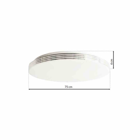 Plafon SIENA 80W LED Ø750 mm + pilot
