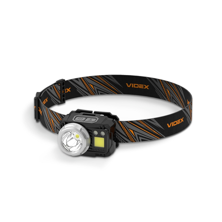 Latarka czołowa LED czujnik ruchu 5W + COB IP65