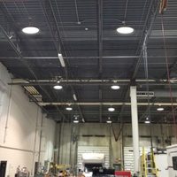 Lampa LED High Bay Oświetlenie Przemysłowe 100W IP65 18000 Lumenów Czarna