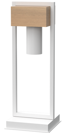 Milagro - Lampa stołowa WEST WHITE 1xGU10
