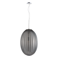 Milagro - Lampa wisząca BRAGA SMOKED 1xE27