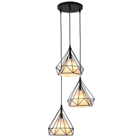Lampa wisząca Nola czarna 3xE27