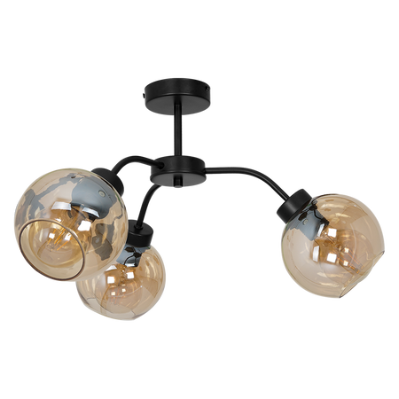 Lampa sufitowa SOFIA AMBER 3xE27