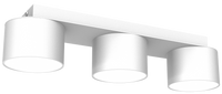 Milagro - Lampa sufitowa DIXIE White  3xGX53
