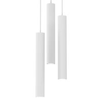 Milagro - Lampa wisząca HUDSON WHITE 3xGU10