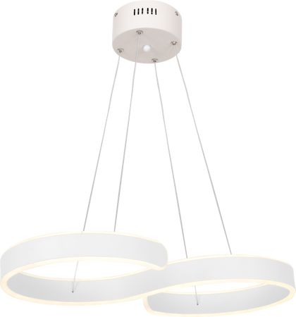 Milagro - Lampa wisząca INFINITY WHITE 60W LED