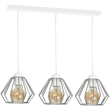 Milagro - Lampa wisząca NORMAN WHITE 3xE27