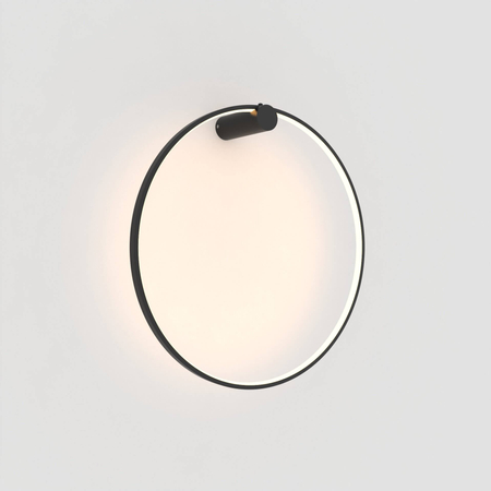 Kinkiet Mirror L czarny IP44 LED CCT