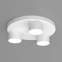 Milagro - Lampa sufitowa DIXIE White  3xGX53