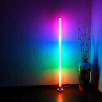 Lampa Podłogowa LED RGB + White 1,5m Wysokości Nastrojowe Oświetlenie VIDEX VL-TF20-RGB