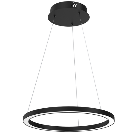 Milagro - Lampa wisząca GALAXIA BLACK 26W LED