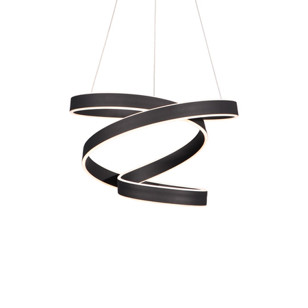 Milagro - Lampa wisząca ANDROMEDA BLACK 100W LED