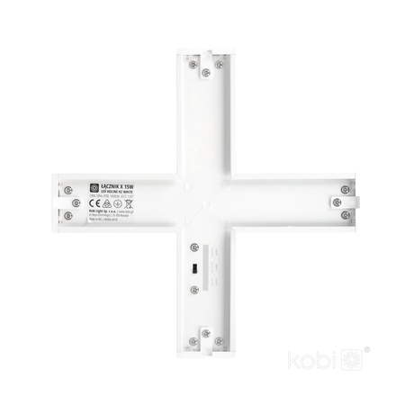 Łącznik X do LED KOLINE K2 biały Kobi Pro