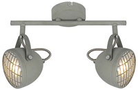 PENT LAMPA SUFITOWA LISTWA 2X50W GU10  BETONOWY SZARY