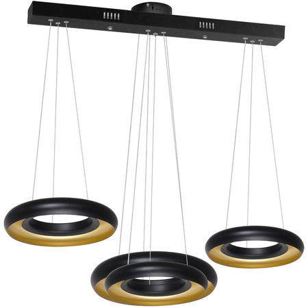 Milagro - LAMPA WISZĄCA RONDO NERO 36W LED