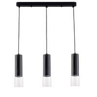 Lampa wisząca Manacor czarna 3xGU10
