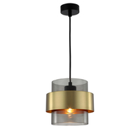 Lampa wisząca Miele dymna 1xE27