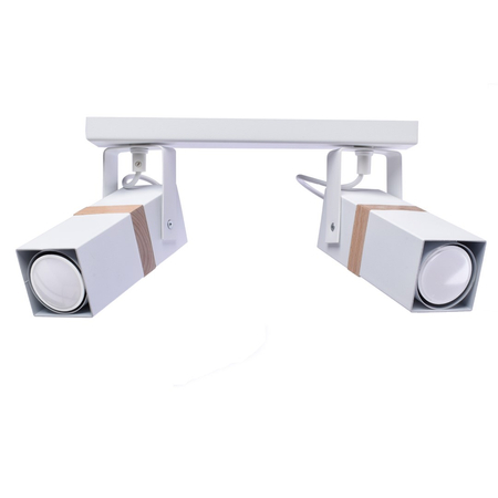 Milagro - Lampa sufitowa VIDAR WHITE 2xGU10