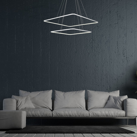 Milagro - LAMPA WISZĄCA NIX WHITE 50W LED