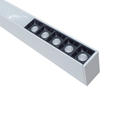 Lampa Wisząca Cali M 80 cm Biała Sterowanie Tuya 32W LED Zmienna Barwa CCT