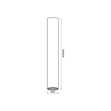Milagro - GENESIS SPOT GOLD 1xGU10 40cm