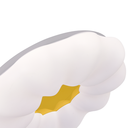 Plafon Lampa Sufitowa Ariva 40 cm Biała Złota 23W LED Barwa Neutralna 4000K