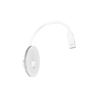 Milagro - Lampka nocna BASE 8W+2W WHITE